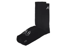 Angry Pablo High Top Summer Cycling Socks - Black