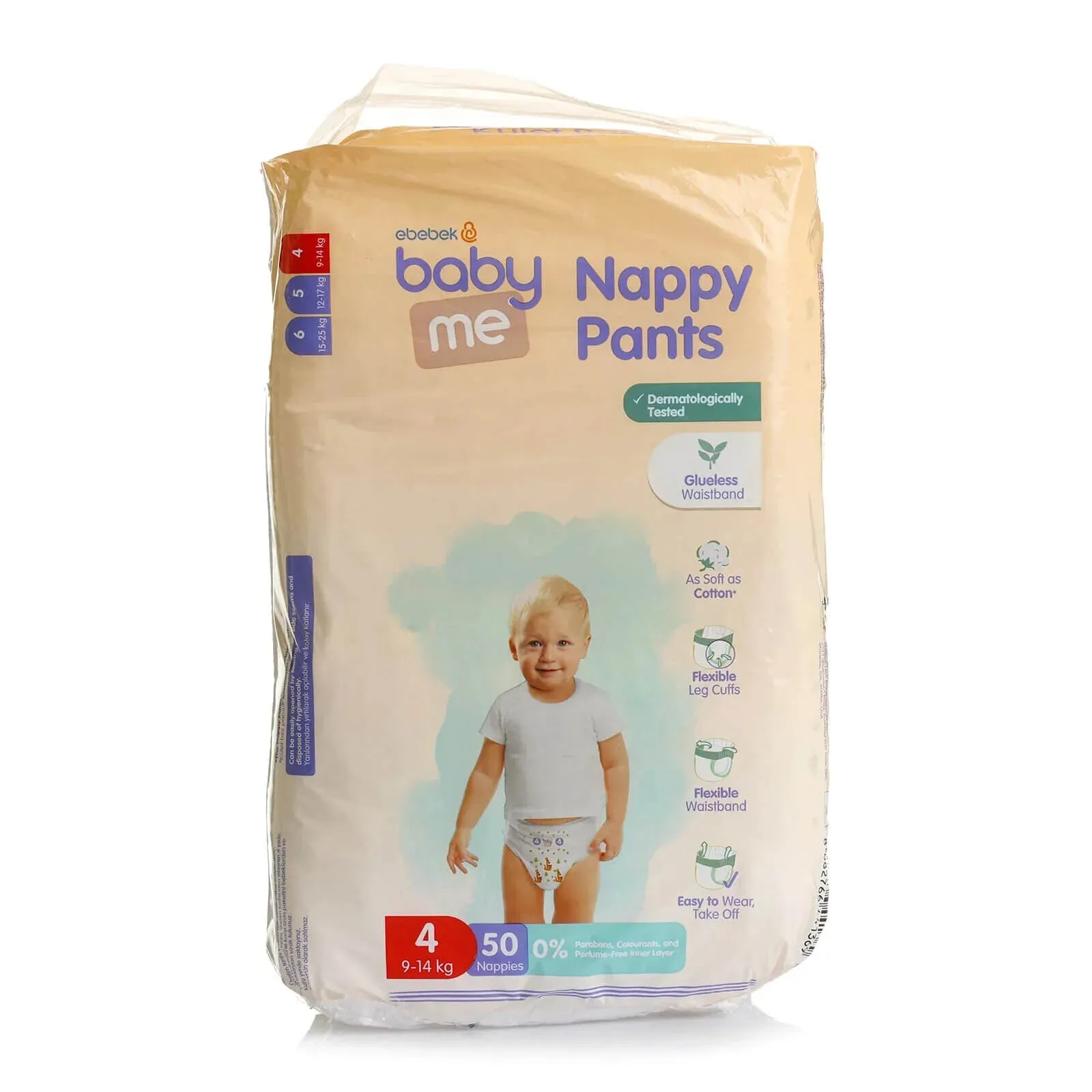 baby me Pants Size 4 - 50 Nappies