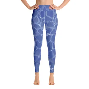 Blue Pool Yoga Leggings