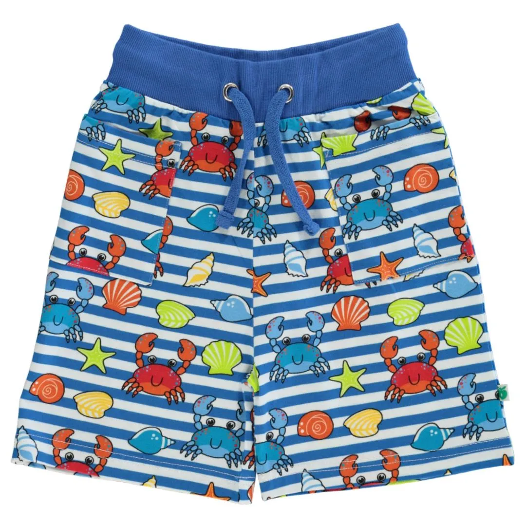 Crab Shorts in Brilliant Blue