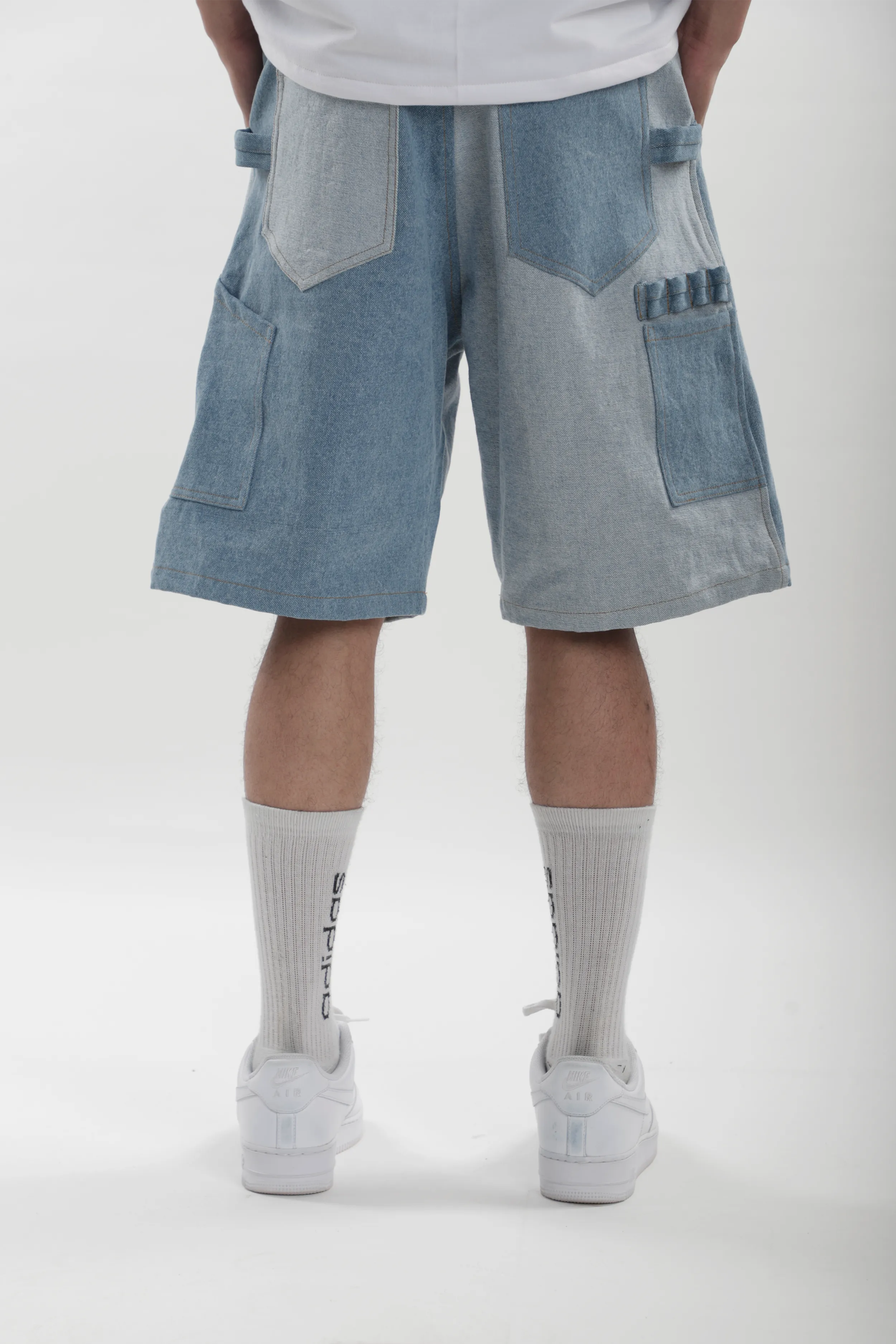 Denim Carpenter Shorts