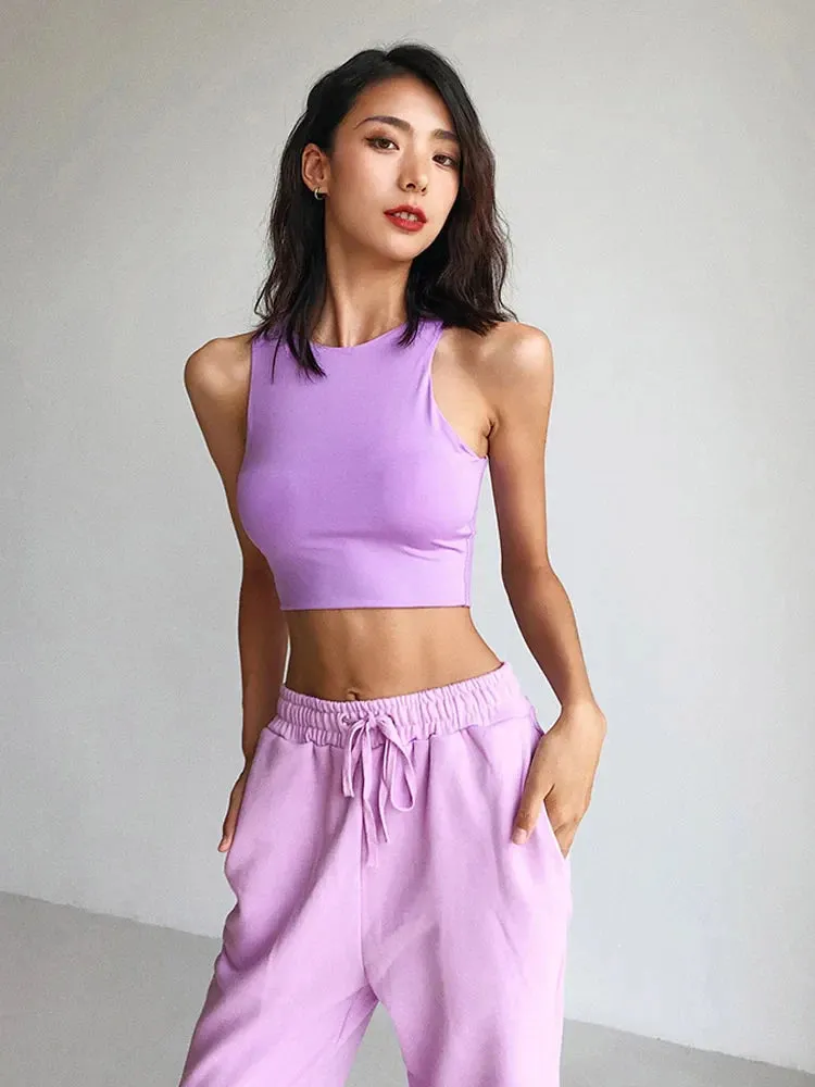 Elastic Navel Cropped Women's Short Sleeve Tee