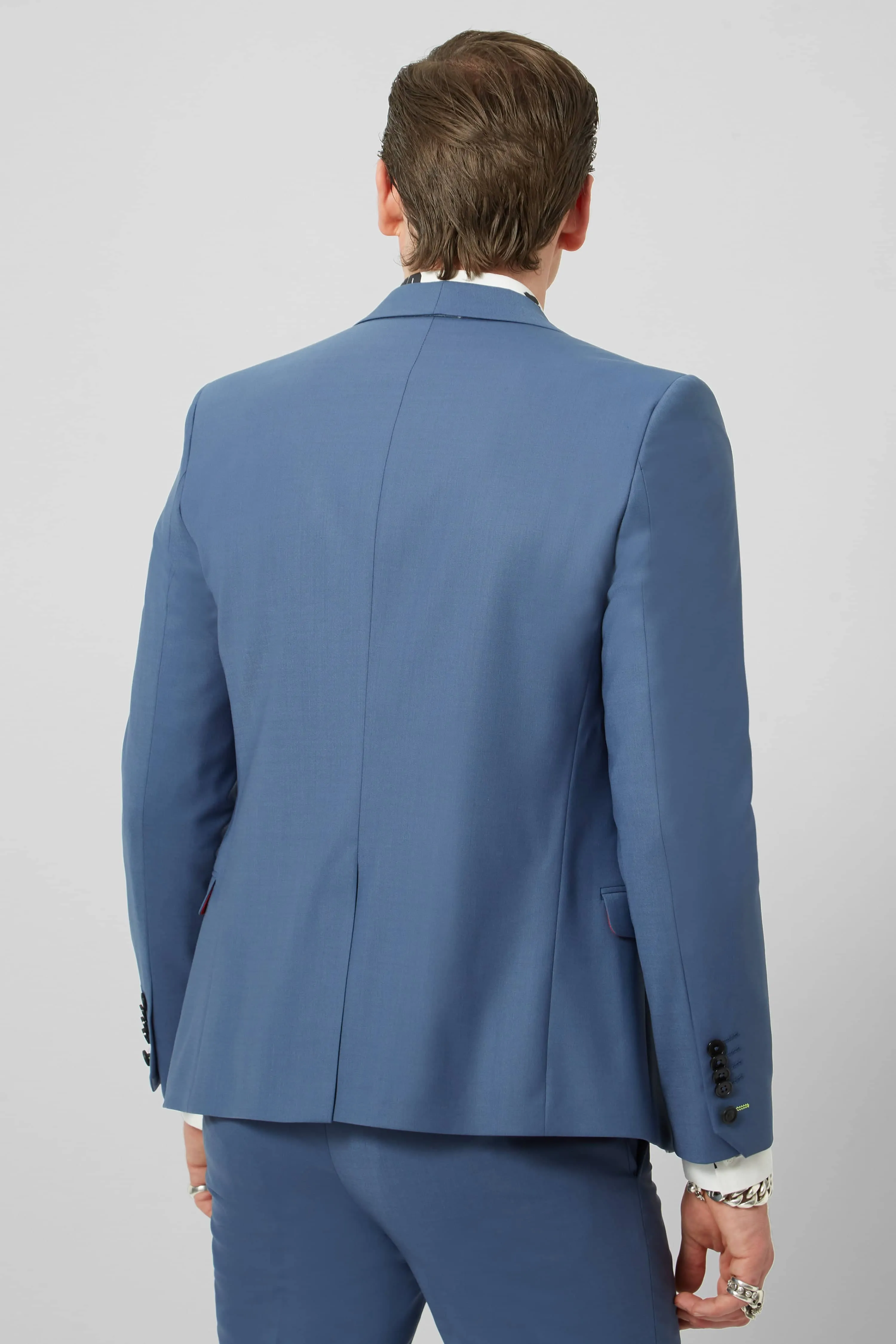 Ellroy Skinny Fit Indigo Blue Jacket - ARCHIVE