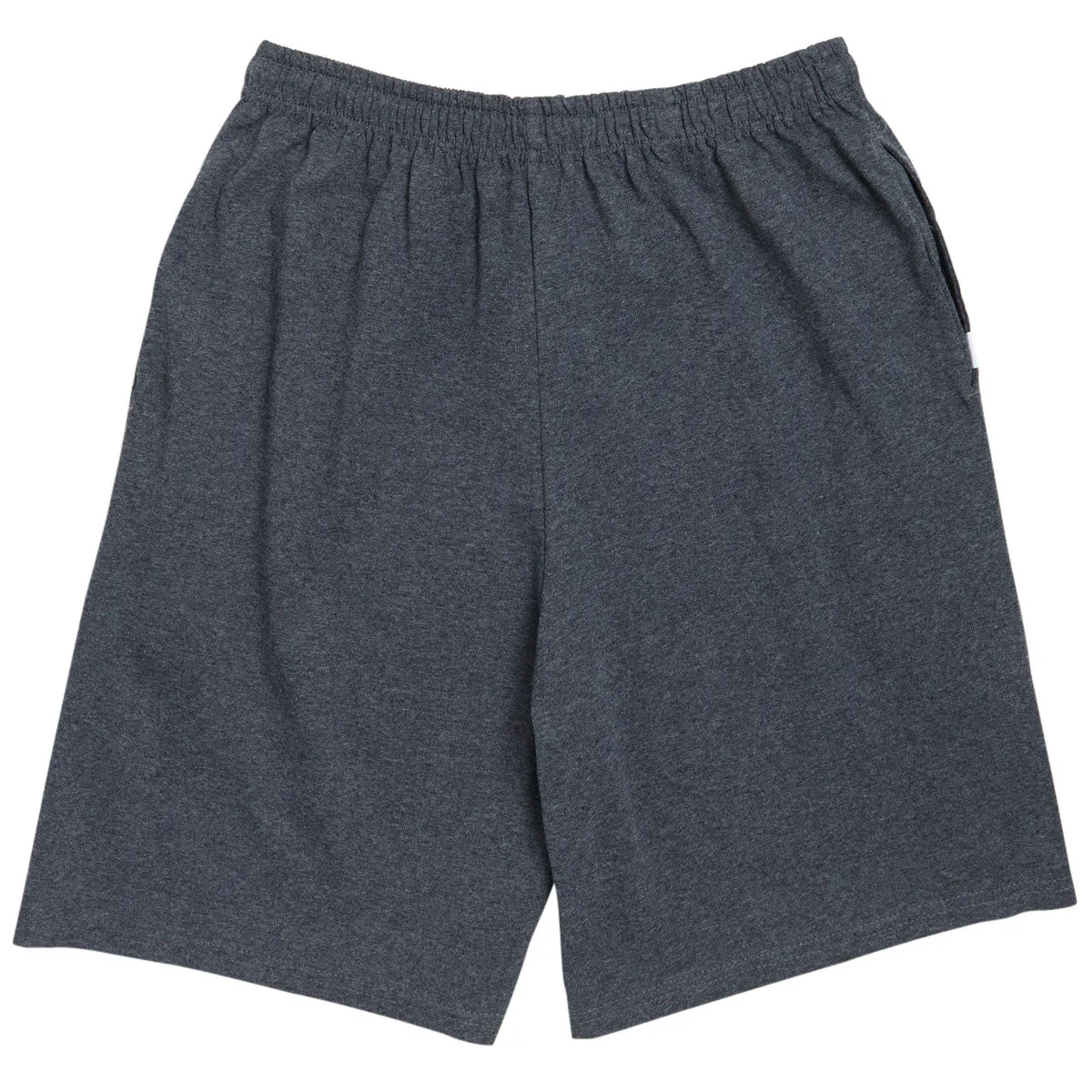 eS Big Script Sweat Shorts - Black/Heather