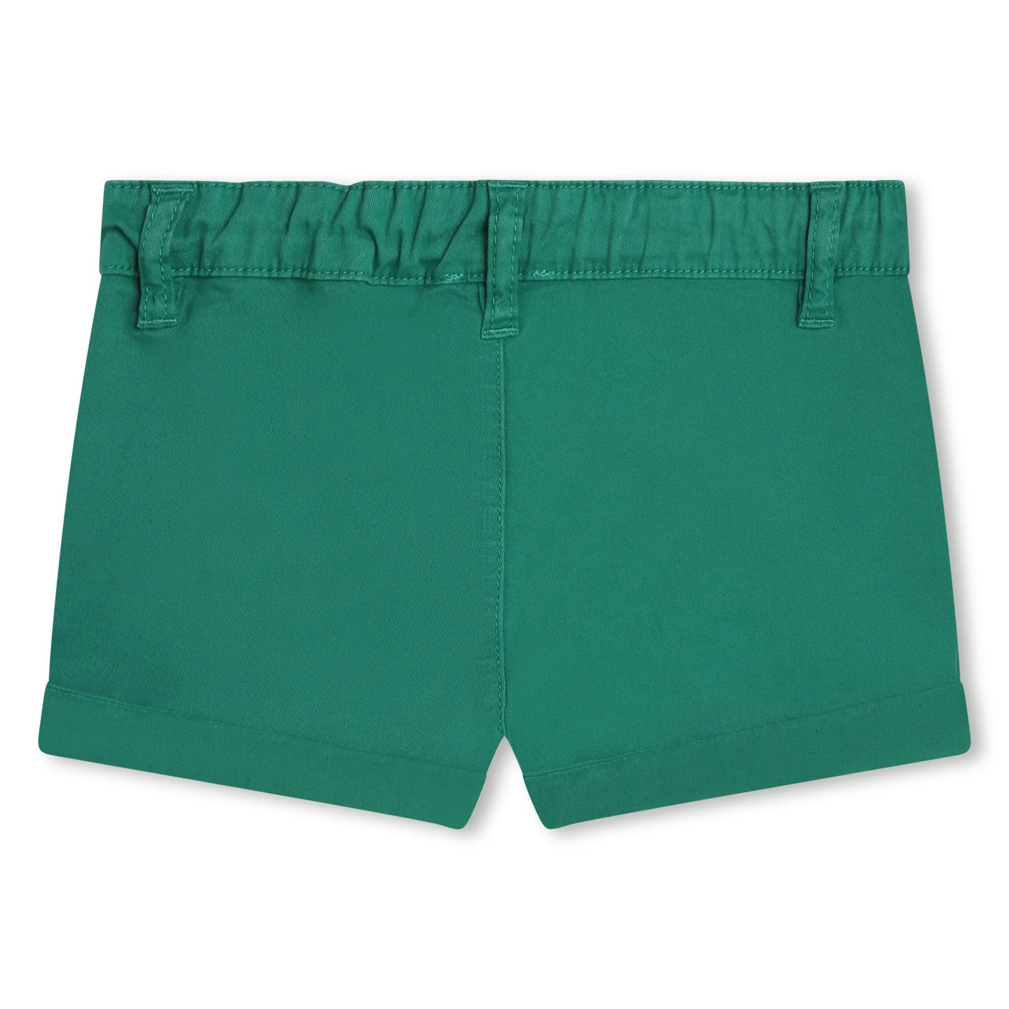 Green Baby Cotton Shorts