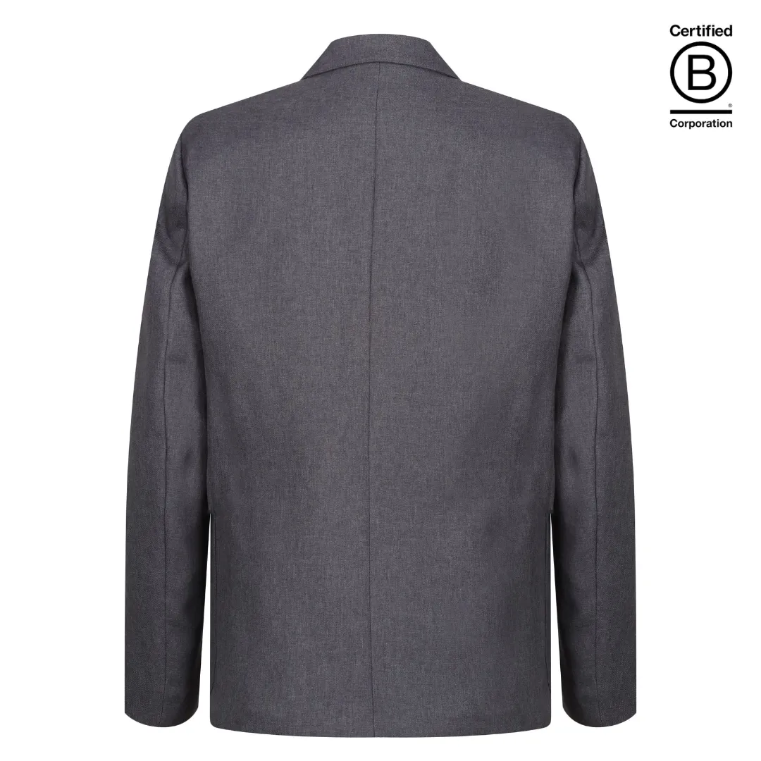 Grey unisex Performa eco school blazer