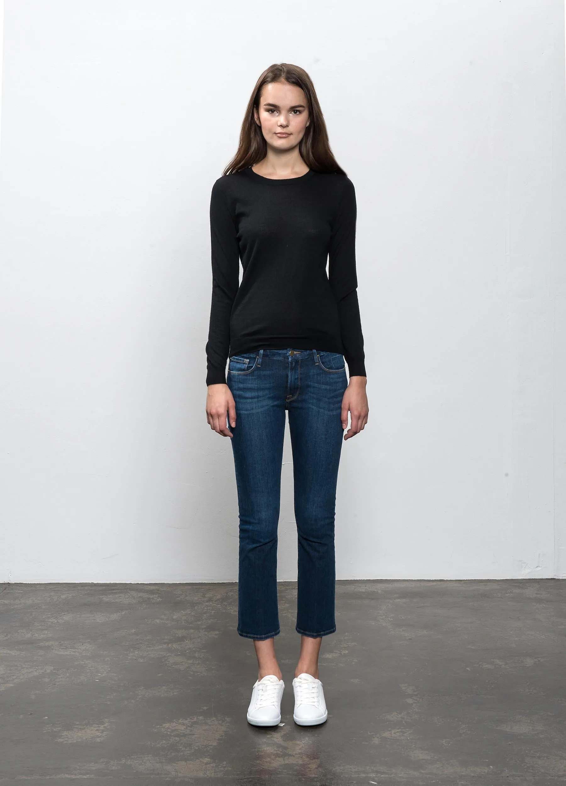 Lightweight Crew Neck_Black