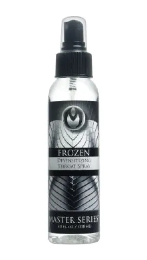 Master Series Frozen Deep Throat Spray 4 Oz.