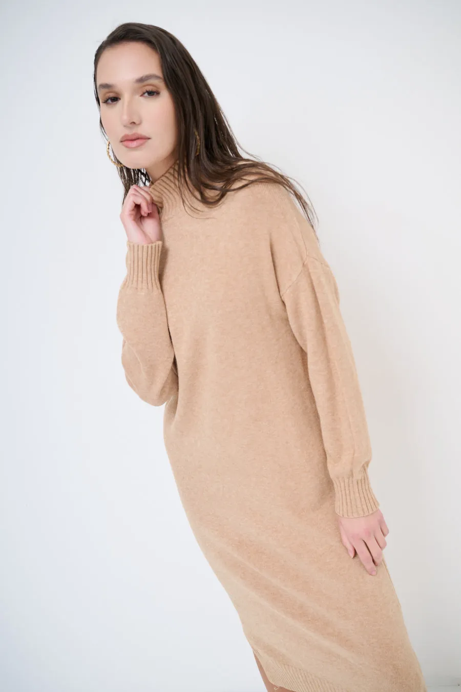 Midi knit sweater dress wholesale