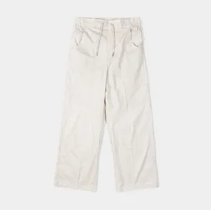 NSW Essentials High Rise Woven Womens Pants (Light Orewood Brown/Sail)