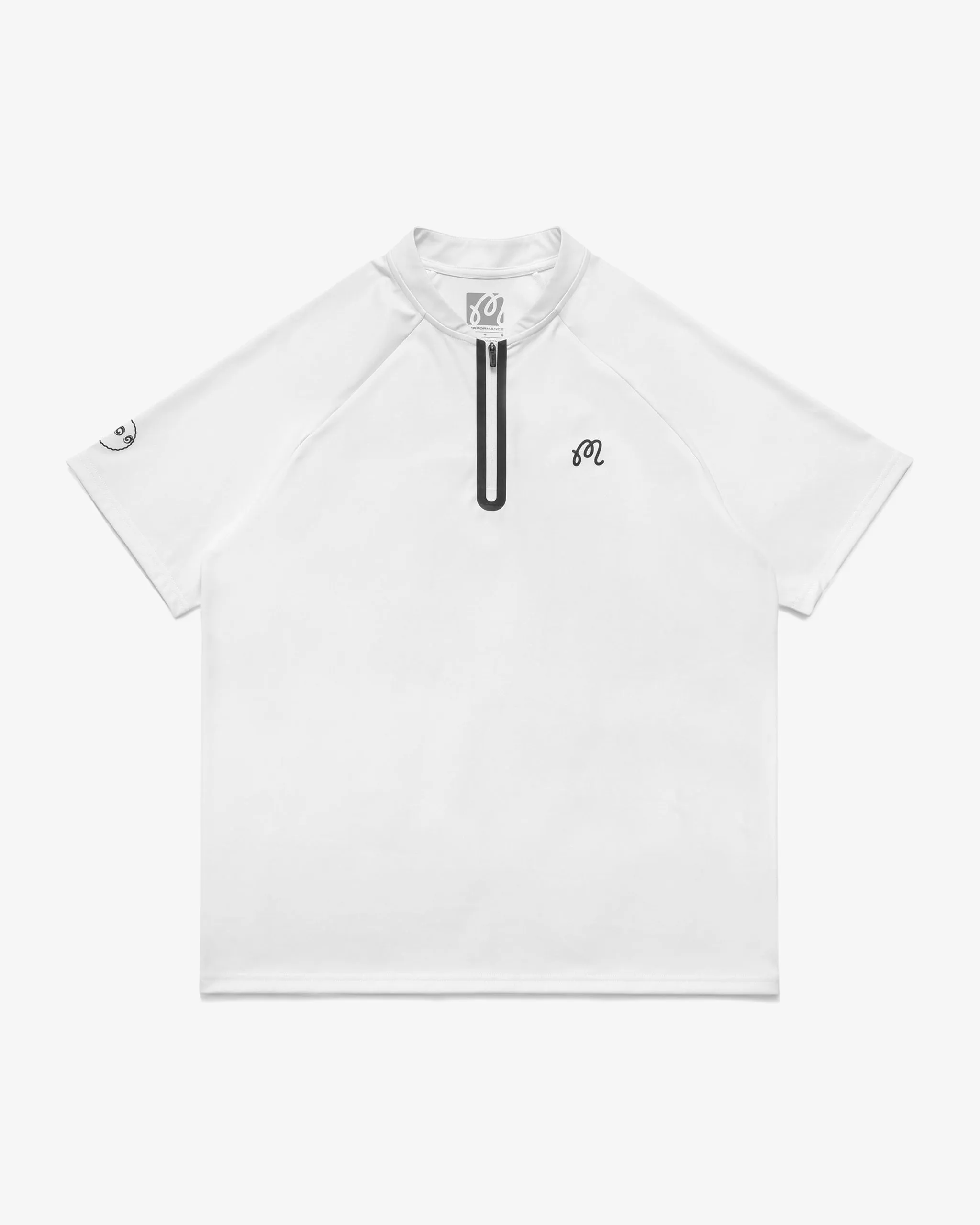 Performance Zip Blade Collar Polo