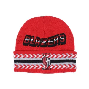 Portland Trail Blazers Mitchell & Ness Game On Cuff Knit Beanie