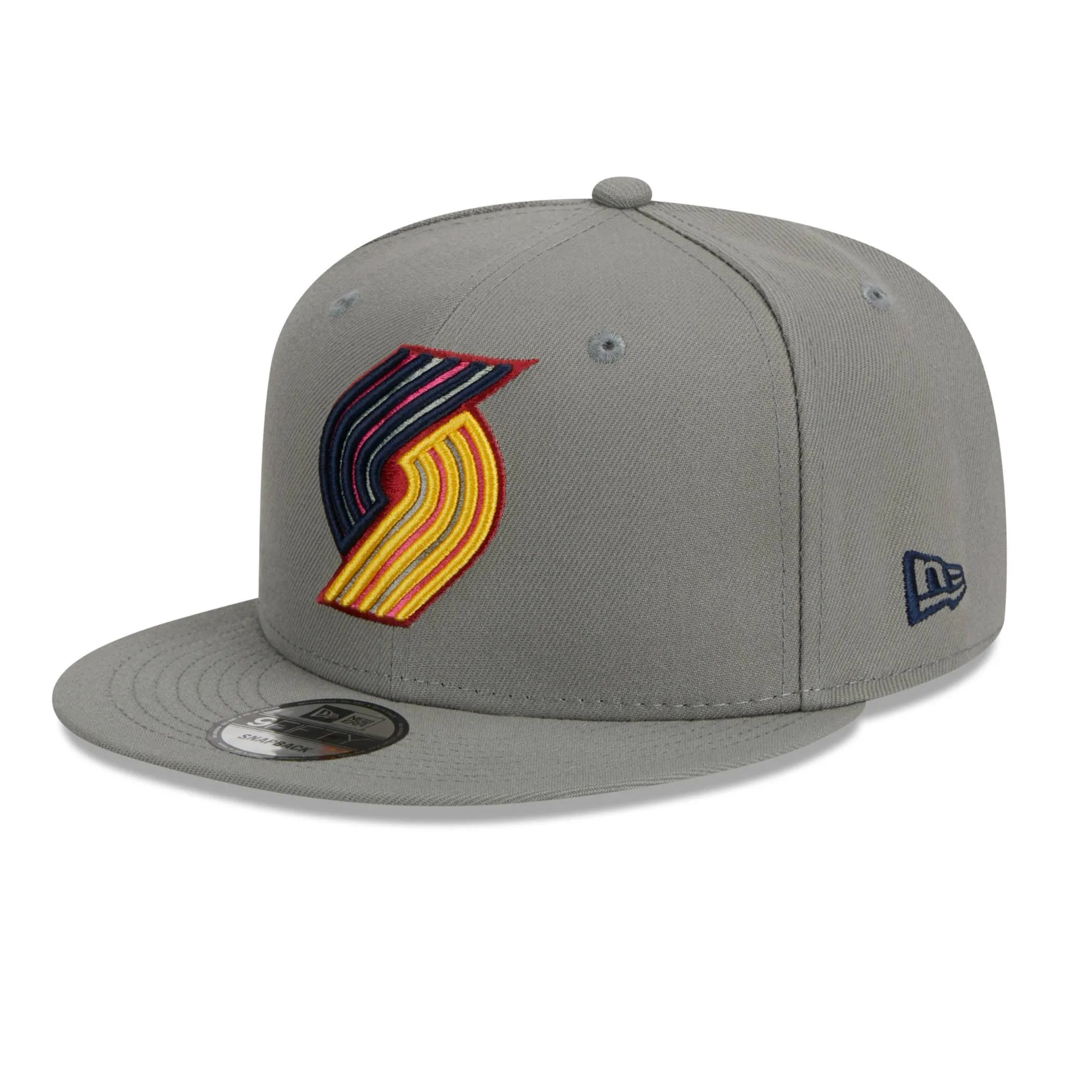 Portland Trail Blazers New Era Color Pop Logo Snapback