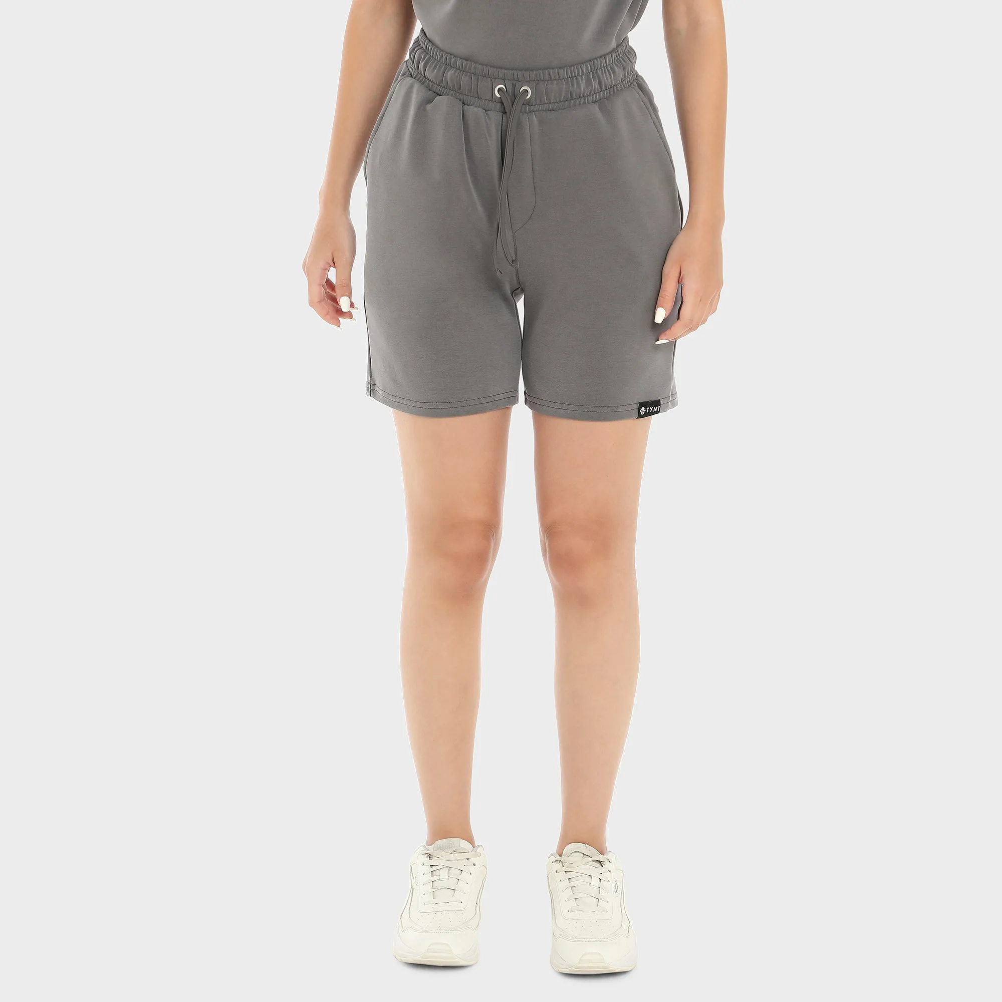 Premium Shorts For Women - Grey