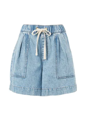 Relaxed Everyday Short - Vintage Blue Denim