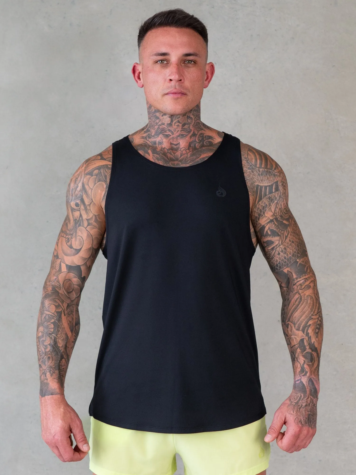 Soft Tech Tank - Black