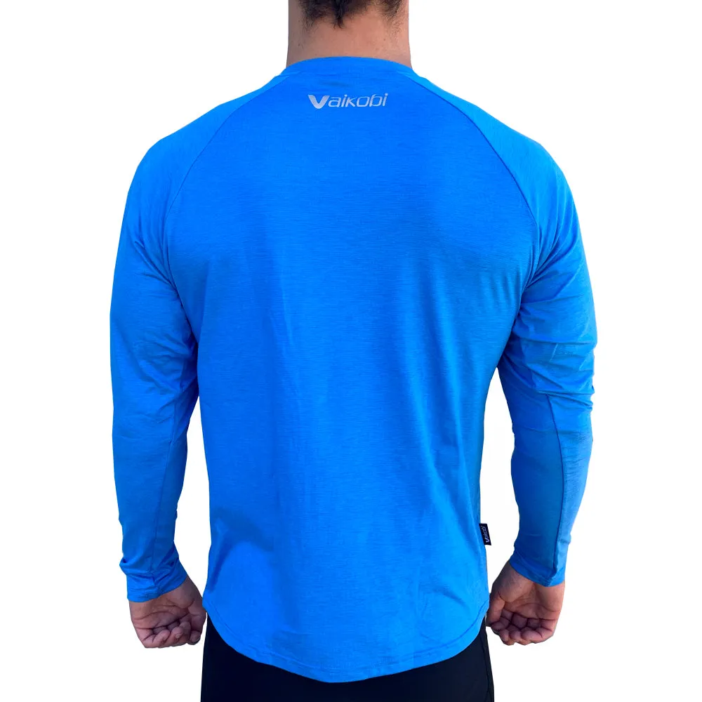 UV Performance L/S Tech Top - Cyan