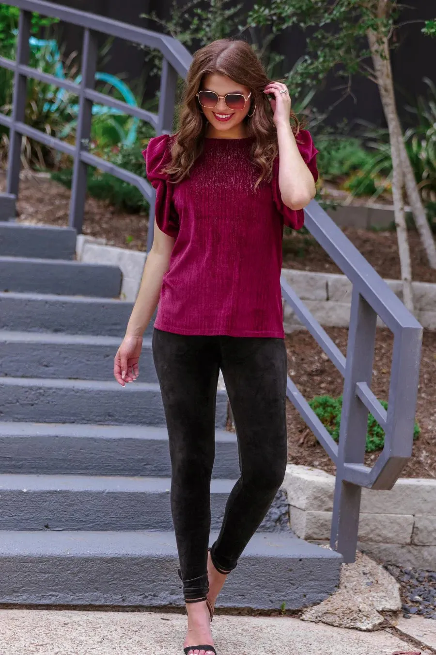 Vanessa Velvet Leggings