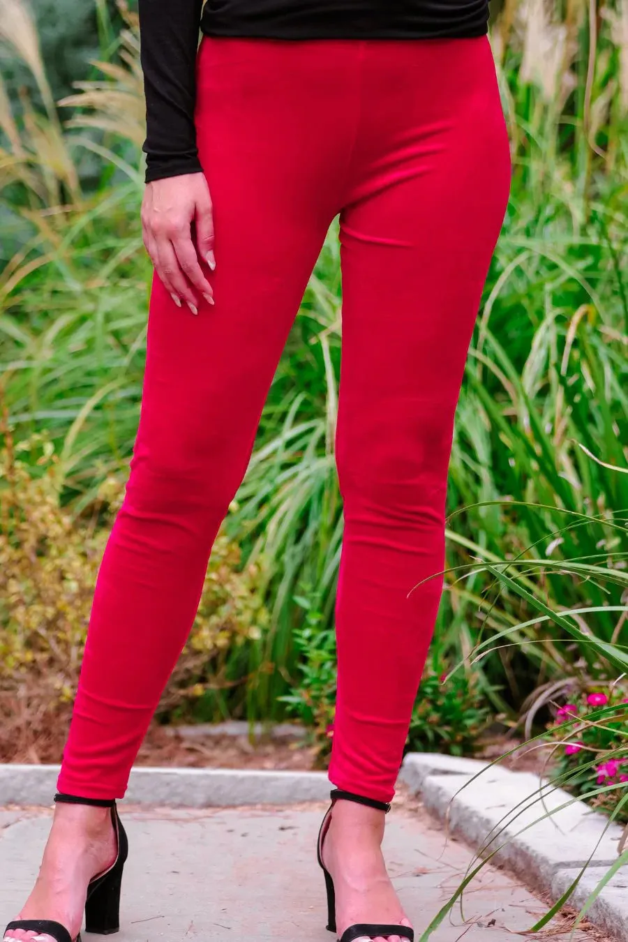 Vanessa Velvet Leggings