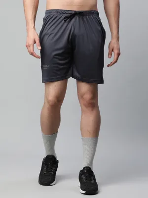 Vimal Jonney Dryfit Solid Grey Shorts for Men