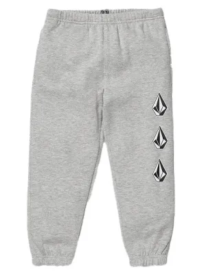 Volcom Kids’ Iconic Stone Fleece Pant Heather Grey