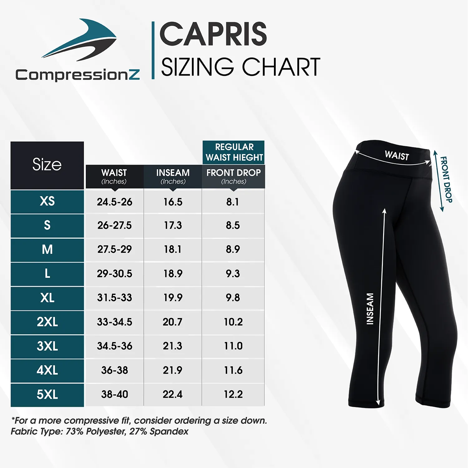 Women's Compression Capris - Galaxy Red