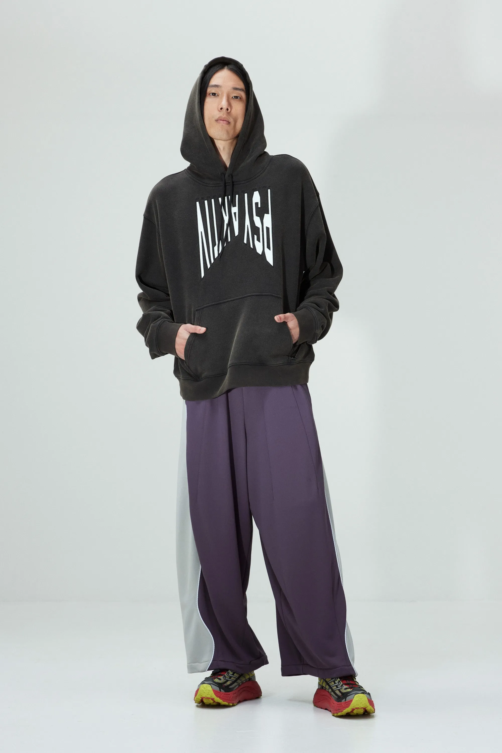 WTTC CONTRAST POSEIDON WIDE LEG TRACK PANT