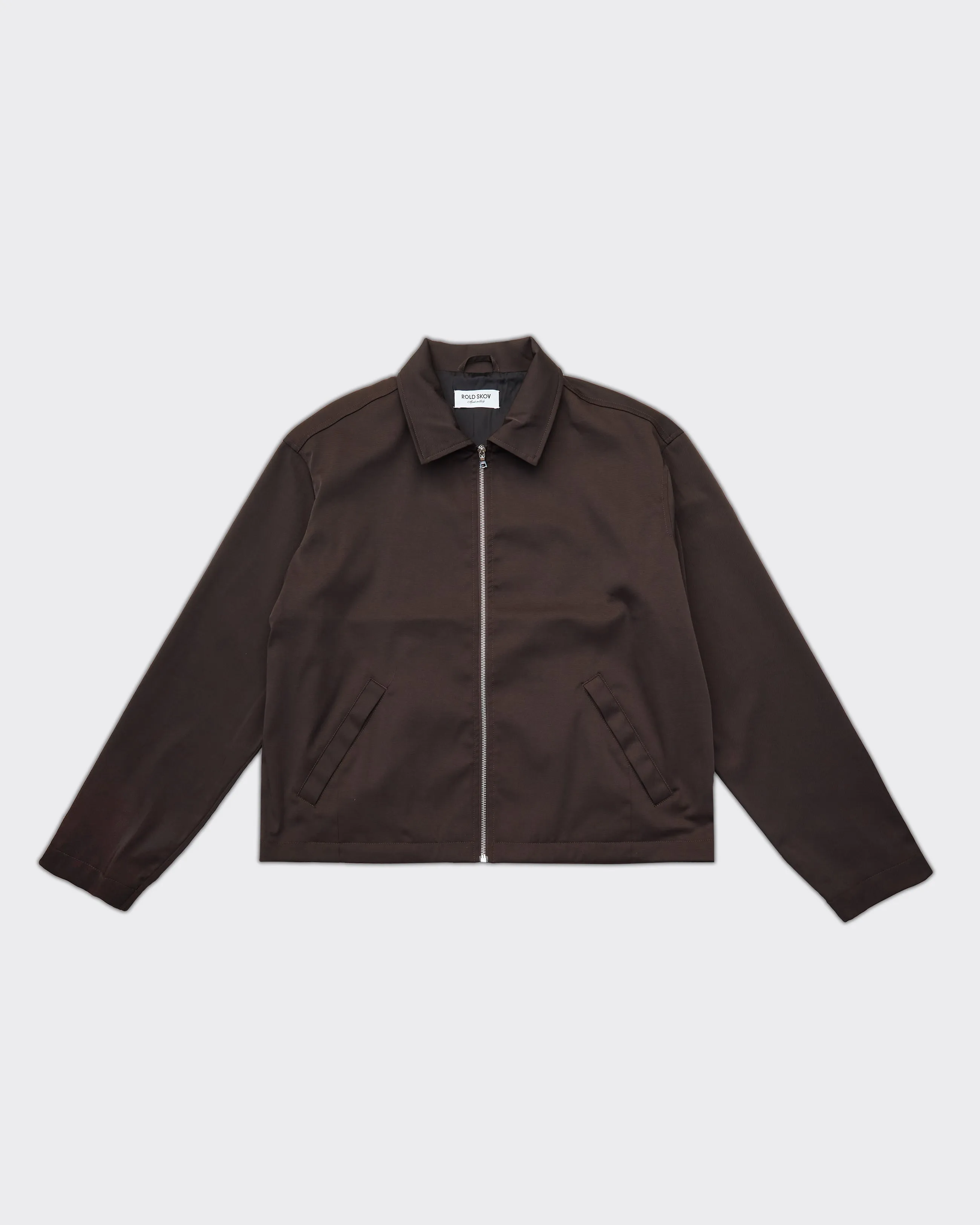 Zip Up Jacket Marrone